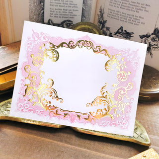 Elegant Golden Notepad