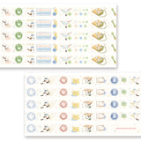animals birds mail letters post delivery washi strip