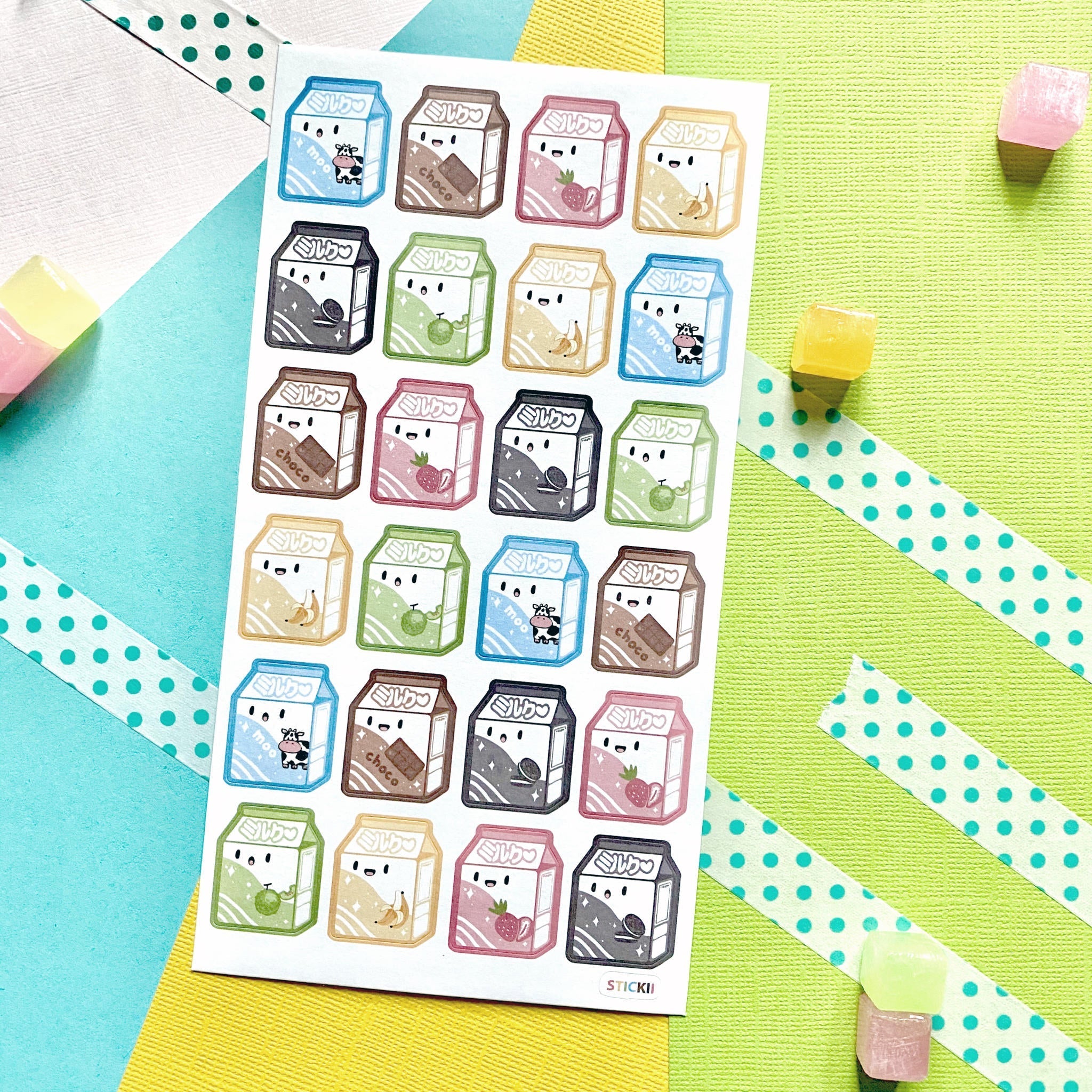 Milk Stickers