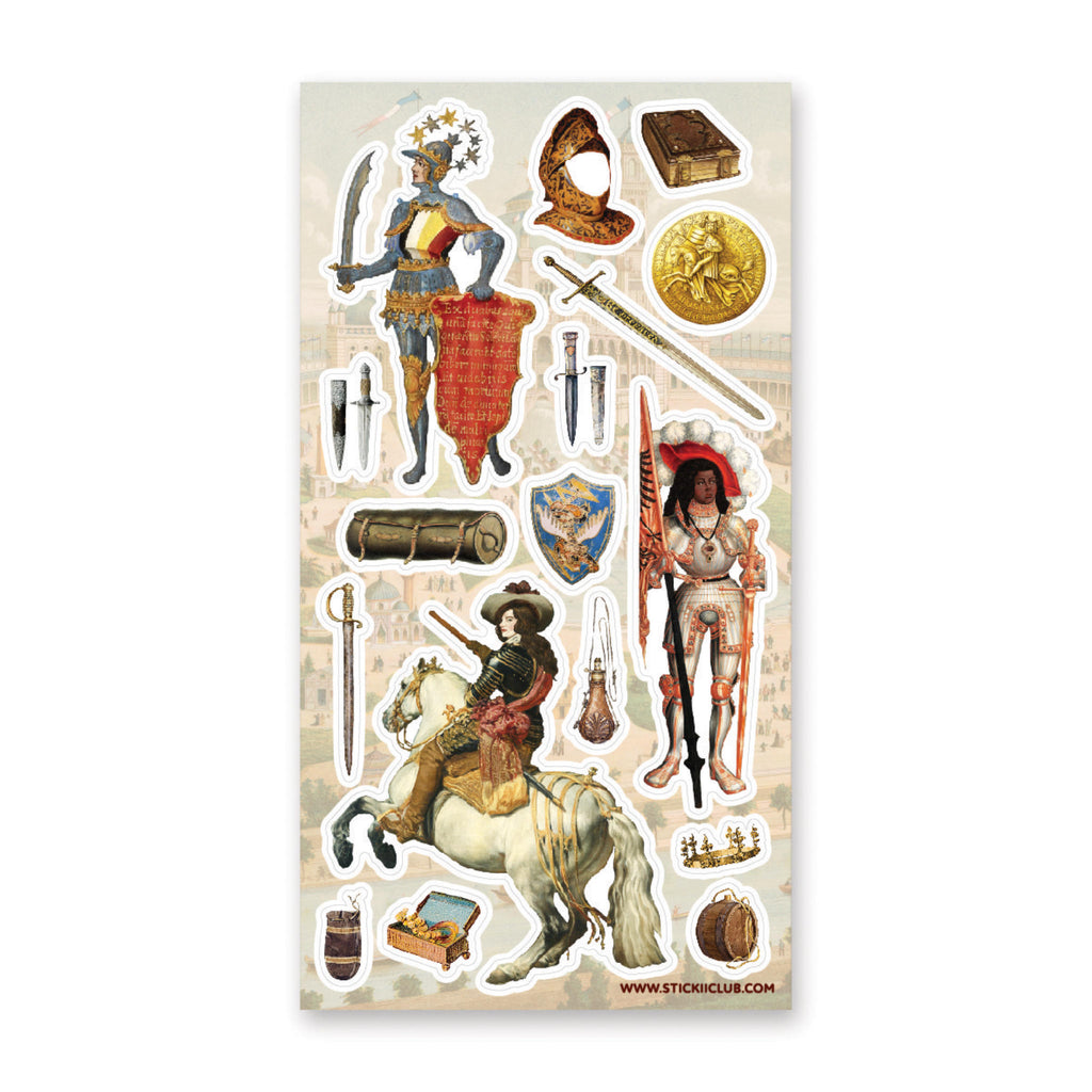 Noble Knights Sticker Sheet – STICKII